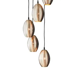 Constellation Ceiling Pendant Nickel by Florabelle Living, a Pendant Lighting for sale on Style Sourcebook