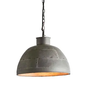 Granada Ceiling Pendant Small Vintage Grey by Florabelle Living, a Pendant Lighting for sale on Style Sourcebook