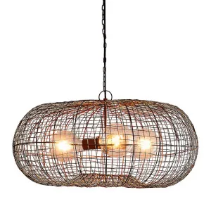 Lobster Ceiling Pendant Antique Copper by Florabelle Living, a Pendant Lighting for sale on Style Sourcebook