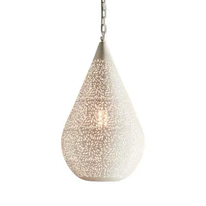 Aquarius Ceiling Pendant Medium White by Florabelle Living, a Pendant Lighting for sale on Style Sourcebook