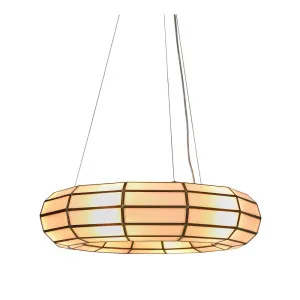 Ritz Ceiling Pendant Small Brass by Florabelle Living, a Pendant Lighting for sale on Style Sourcebook