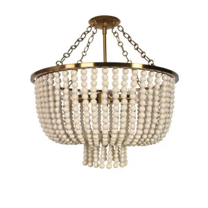 Mayflower Ceiling Pendant Antique Gold by Florabelle Living, a Pendant Lighting for sale on Style Sourcebook