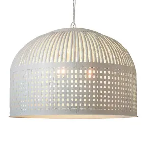 Esch Ceiling Pendant Extra Large White by Florabelle Living, a Pendant Lighting for sale on Style Sourcebook