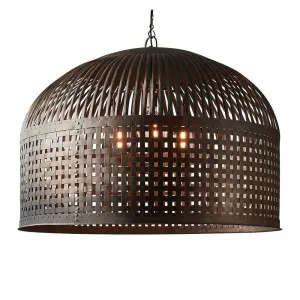 Esch Ceiling Pendant Extra Large Antique Black by Florabelle Living, a Pendant Lighting for sale on Style Sourcebook