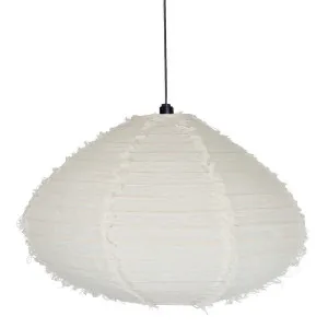 Nendo Shade Medium Marshmallow (Shade Only) by Florabelle Living, a Pendant Lighting for sale on Style Sourcebook