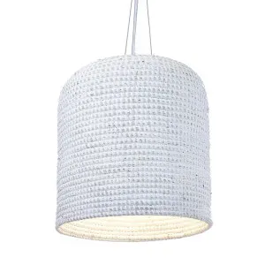 Lombok Ceiling Pendant Cream by Florabelle Living, a Pendant Lighting for sale on Style Sourcebook
