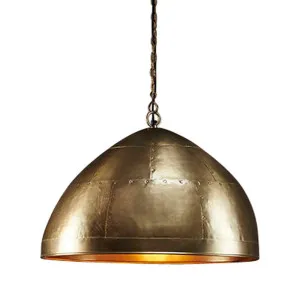 P51 Ceiling Pendant Medium Antique Brass by Florabelle Living, a Pendant Lighting for sale on Style Sourcebook