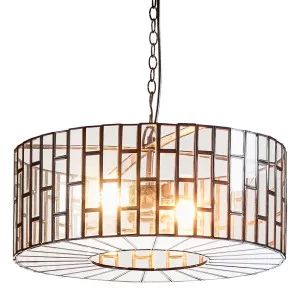 Heston Ceiling Pendant Black by Florabelle Living, a Pendant Lighting for sale on Style Sourcebook
