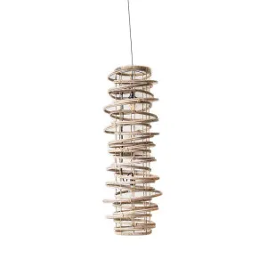 Kubu Ceiling Pendant Large Natural by Florabelle Living, a Pendant Lighting for sale on Style Sourcebook