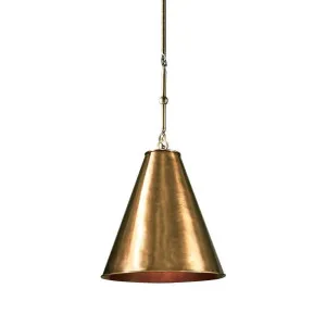 Monte Carlo Ceiling Pendant Small Brass by Florabelle Living, a Pendant Lighting for sale on Style Sourcebook