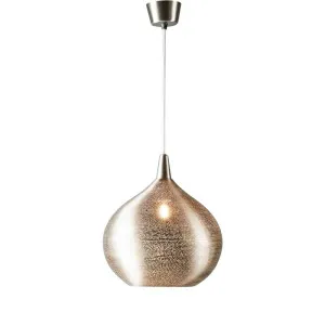 Amstel Ceiling Pendant Large Silver by Florabelle Living, a Pendant Lighting for sale on Style Sourcebook
