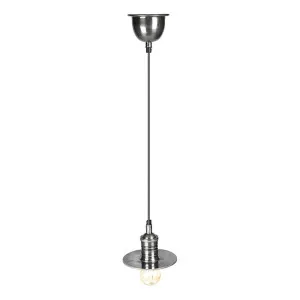 Bistino Ceiling Pendant Small Silver by Florabelle Living, a Pendant Lighting for sale on Style Sourcebook