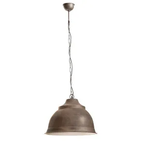 Brasserie Overhead Ceiling Pendant Large Rust by Florabelle Living, a Pendant Lighting for sale on Style Sourcebook