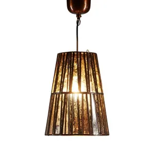 Cleveland Ceiling Pendant Medium Brass by Florabelle Living, a Pendant Lighting for sale on Style Sourcebook