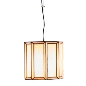 Deakin Ceiling Pendant Brass by Florabelle Living, a Pendant Lighting for sale on Style Sourcebook