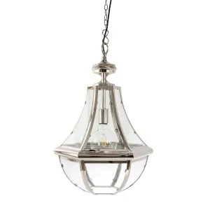 Deigo Ceiling Pendant Nickel by Florabelle Living, a Pendant Lighting for sale on Style Sourcebook