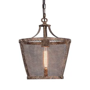 Fabio Ceiling Pendant Large Rustic by Florabelle Living, a Pendant Lighting for sale on Style Sourcebook