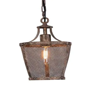 Fabio Ceiling Pendant Medium Rustic by Florabelle Living, a Pendant Lighting for sale on Style Sourcebook