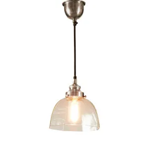 Hobart Ceiling Pendant Antique Silver by Florabelle Living, a Pendant Lighting for sale on Style Sourcebook
