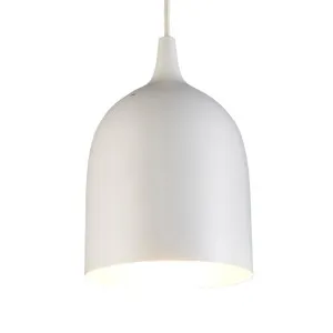 Lumi-R Ceiling Pendant White And Silver by Florabelle Living, a Pendant Lighting for sale on Style Sourcebook
