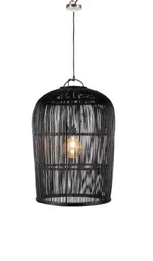 Mauritius Ceiling Pendant Black by Florabelle Living, a Pendant Lighting for sale on Style Sourcebook