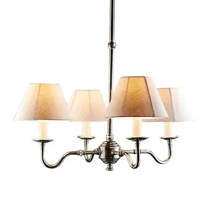 Milton Chandelier Silver by Florabelle Living, a Pendant Lighting for sale on Style Sourcebook