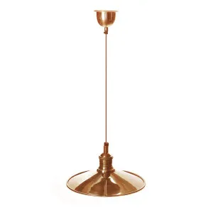 New York Ceiling Pendant Large Brass by Florabelle Living, a Pendant Lighting for sale on Style Sourcebook