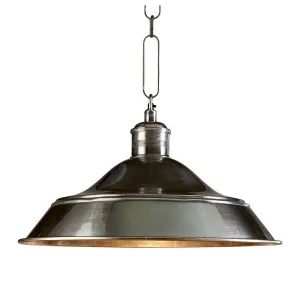 Palladium Ceiling Pendant Antique Silver by Florabelle Living, a Pendant Lighting for sale on Style Sourcebook