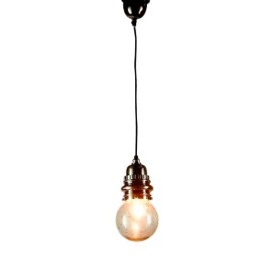 Penfold Ceiling Pendant Small Antique Silver by Florabelle Living, a Pendant Lighting for sale on Style Sourcebook