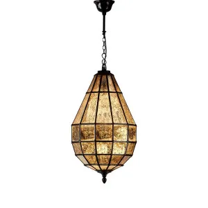 Portobello Ceiling Pendant Black by Florabelle Living, a Pendant Lighting for sale on Style Sourcebook