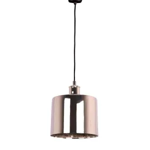 Portofino Ceiling Pendant Large Shiny Nickel by Florabelle Living, a Pendant Lighting for sale on Style Sourcebook