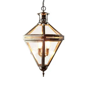 Rockefella Ceiling Pendant Nickel by Florabelle Living, a Pendant Lighting for sale on Style Sourcebook