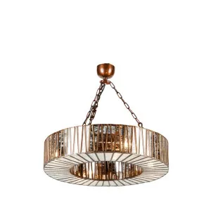 Chelton Ceiling Pendant Small Brass by Florabelle Living, a Pendant Lighting for sale on Style Sourcebook