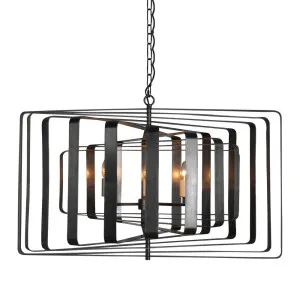 Tamarama Ceiling Pendant Black by Florabelle Living, a Pendant Lighting for sale on Style Sourcebook