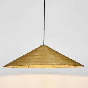 Rocky Pendant Shade Wide 75Cm by Florabelle Living, a Pendant Lighting for sale on Style Sourcebook