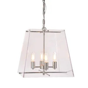 Vera Ceiling Pendant Nickel by Florabelle Living, a Pendant Lighting for sale on Style Sourcebook