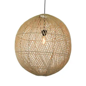 Aspen Ceiling Pendant Shade Natural by Florabelle Living, a Pendant Lighting for sale on Style Sourcebook