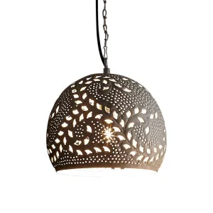 Coral Ceiling Pendant Small White by Florabelle Living, a Pendant Lighting for sale on Style Sourcebook