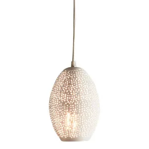 Stella Ceiling Pendant White by Florabelle Living, a Pendant Lighting for sale on Style Sourcebook