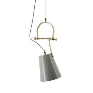 Turnberry Hanging Lamp In Grey by Florabelle Living, a Pendant Lighting for sale on Style Sourcebook