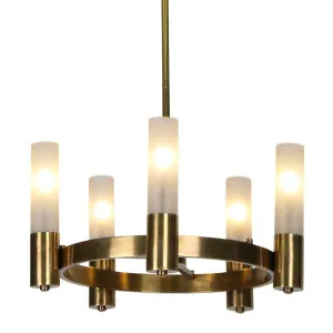 Oscar Ceiling Pendant Antique Brass by Florabelle Living, a Pendant Lighting for sale on Style Sourcebook