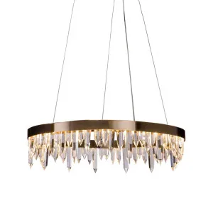 Thomas Chandelier Bronze by Florabelle Living, a Pendant Lighting for sale on Style Sourcebook