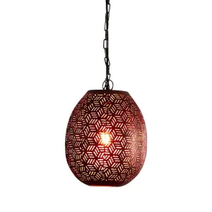 Sigma Ceiling Pendant Small Bronze by Florabelle Living, a Pendant Lighting for sale on Style Sourcebook