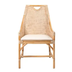 William Bamboo Dining Chair Natural by Florabelle Living, a Chairs for sale on Style Sourcebook