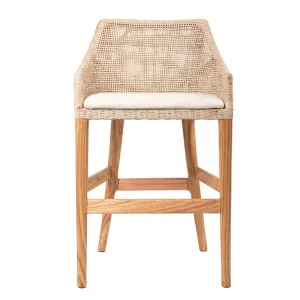 Charlotte Rattan Counter Stool Natural by Florabelle Living, a Chairs for sale on Style Sourcebook