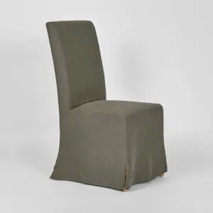 Ville Dining Chair With Charcoal Slip Cover by Florabelle Living, a Chairs for sale on Style Sourcebook