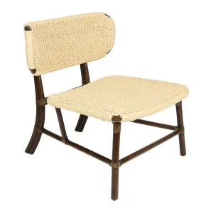 Wanda Woven Lounge Chair by Florabelle Living, a Chairs for sale on Style Sourcebook