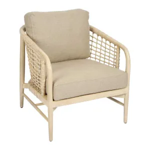 Elgar Lounge Chair Natural by Florabelle Living, a Chairs for sale on Style Sourcebook