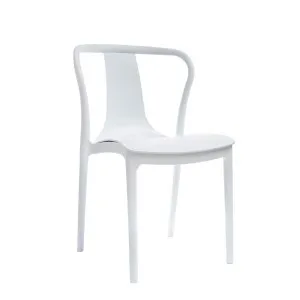 Conrad Dining Chair All Weather White by Florabelle Living, a Chairs for sale on Style Sourcebook