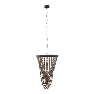 Alima Beaded Chandelier Large by Florabelle Living, a Chandeliers for sale on Style Sourcebook